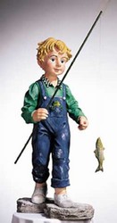 CobraCo: Pond Pals "Walking Fishing Boy"