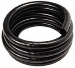 Tubing: Black Flexible PVC Tubing (½" ID) Reinforced